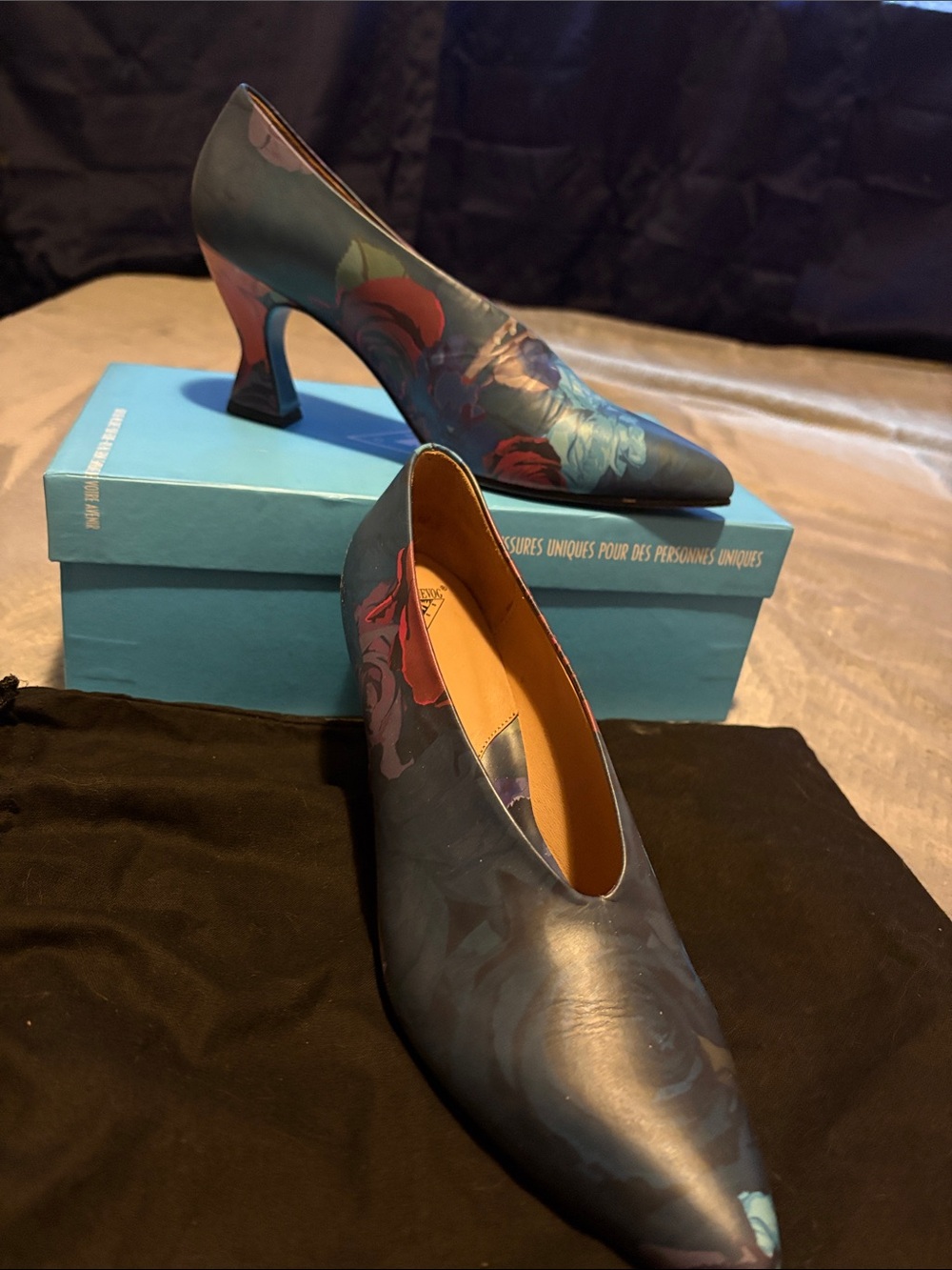 John Fluevog Floral Loni
